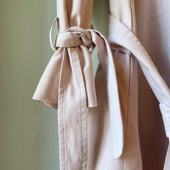 Mudpie Blushed pink Joey draped jacket - Picture 3 of 3